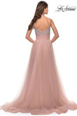 La Femme Prom Dress in Dusty Mauve