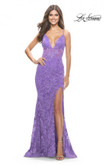 La Femme Prom Dress in Purple