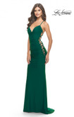 La Femme Prom Dress in Emerald