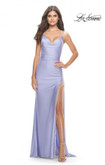 La Femme Prom Dress in Periwinkle