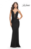 Plunging Neckline La Femme Prom Dress 31333