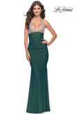 La Femme Prom Dress in Emerald