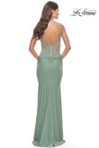 La Femme Prom Dress in Sage