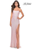 Sparkling Lace La Femme Prom Dress 31355