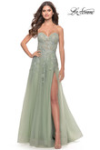 Lace Bodice La Femme Prom Dress 31363