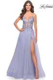 Lace Bodice La Femme Prom Dress 31369