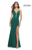 La Femme Prom Dress in Emerald