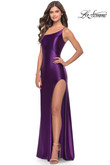 La Femme Prom Dress in Royal Purple