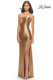 La Femme Prom Dress in Bronze