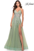 Lace Bodice La Femme Prom Dress 31393