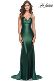 Shining La Femme Prom Dress 31397 in Dark Emerald