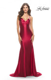 La Femme Prom Dress in Deep Red