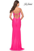 La Femme Prom Dress in Neon Pink