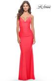 Cowl Neck La Femme Prom Dress 31438
