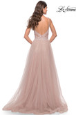 La Femme Prom Dress in Dusty Mauve