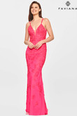 Floral Lace Faviana Prom Dress S10813