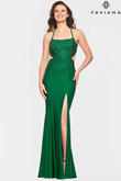 Cut-Out Sides Faviana Prom Dress S10829