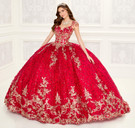 Sequin Beaded Princesa Quinceanera Dress by Ariana Vara PR30088