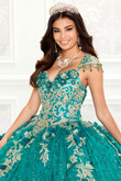 Sequin Beaded Princesa Quinceanera Dress by Ariana Vara PR30088