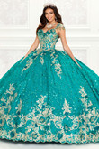 Embroidered Lace Princesa by Ariana Vara Quinceanera Dress PR30088