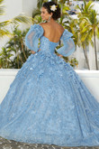 Strapless Sweetheart Vizcaya Quinceanera Dress by Morilee 89353