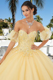 Strapless Vizcaya Quinceanera Dress by Morilee 89354