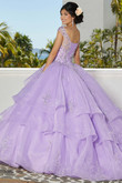 Capped Sleeves Vizcaya Quinceanera Dress by Morilee 89356