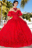 Off The Shoulder Vizcaya Quinceanera Dress by Morilee 89358 Off The Shoulder Vizcaya Quinceanera Dress by Morilee 89358