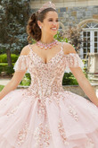 Sparkle Tulle Vizcaya Quinceanera Dress by Morilee 89402