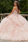 Halter Beaded Vizcaya Quinceanera Dress by Morilee 89406