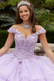 Off The Shoulder Vizcaya Quinceanera Dress by Morilee 89409