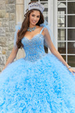 Rhinestone Beaded Vizcaya Quinceanera Dress by Morilee 89410