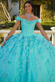 3D Floral Vizcaya Quinceanera Dress by Morilee 89425