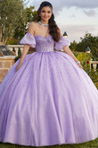 Glitter Tulle Vizcaya by Morilee Quinceanera Dress 89426