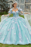 3D Floral Valencia Quinceanera Dress by Morilee 60174