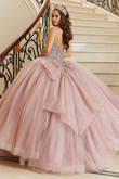 Butterfly Beaded Valencia Quinceanera Dress by Morilee 60175