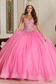 Butterfly Beaded Valencia Quinceanera Dress by Morilee 60175