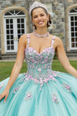 Floral Embroidered Valencia Quinceanera Dress by Morilee 60176