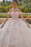 Floral Embroidered Valencia Quinceanera Dress by Morilee 60185