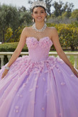 Beaded Organza Valencia Quinceanera Dress by Morilee 60186
