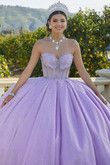 Butterfly Beaded Valencia Quinceanera Dress by Morilee 60187