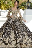 Bell Sleeves Valentina by Morilee Quinceanera Dress 34075