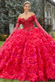 Sweetheart 3D Floral Valentina by Morilee Quinceanera Dress 34081