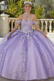 Glitter Embroidered Valentina Quinceanera Dress by Morilee 34091