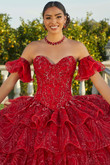 Embroidered Tulle Valentina Quinceanera Dress by Morilee 34094