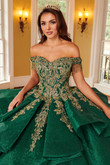 Taffeta Quinceanera Dress by Rachel Allan RQ1117