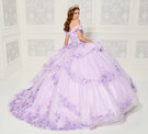 3D Floral Princesa Quinceanera Dress by Ariana Vara PR30113