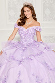 Capped Sleeves Princesa by Ariana Vara Quinceanera Dress PR30113