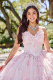 Floral Lace Princesa Quinceanera Dress by Ariana Vara PR30135