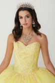 Jeweled Off The Shoulder straps Quinceanera Fiesta Gown 56466